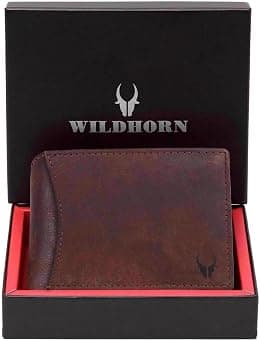 WildHorn unisex-adult Leather Wallet for Men Bi-Fold Wallet - Best Deal Finder