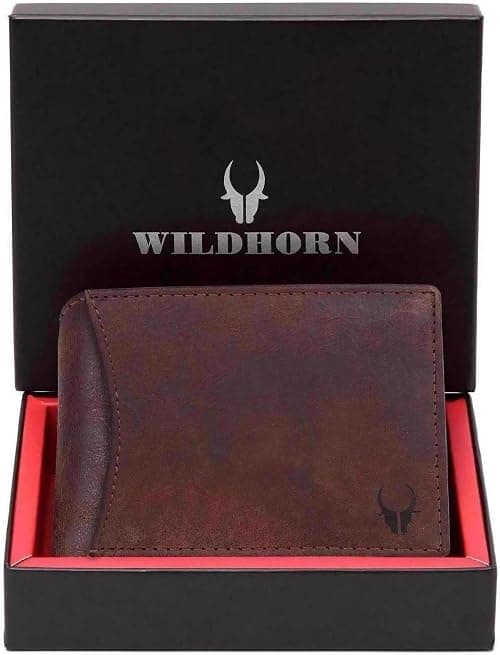 WildHorn unisex-adult Leather Wallet for Men Bi-Fold Wallet on Amazon.ae - Price Tracker