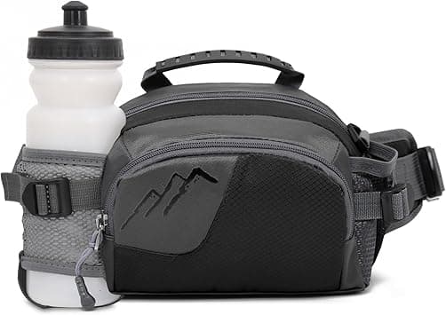 Entchin Fanny Pack for Women Men,Crossbody Belt Bag with 4-Zipper Pockets,Adjustable Waist Bag Pack,One of the Most Popular Travel Essential Gifts for Walking,Traveling,Cycling, E131 Black, Medium on Amazon.ae - Price Tracker