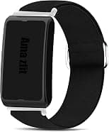 Lamshaw Compatible for Amazfit Helio Bands, Stretch Elastics Nylon Adjustable Replacement Strap Accessories for Men & Women Compatible for Amazfit Helio Fitness Tracker Wristband - Best Deal Finder