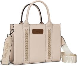 Montana West Women Wrangler Tote Bag for Women Zipper Shoulder Handbag Totes - Best Deal Finder