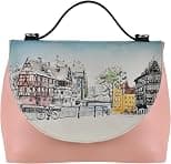 Dogo Vegan Leather Handbags for Women - Unique Design and Handmade Top-Handle Handbags - Best Deal Finder