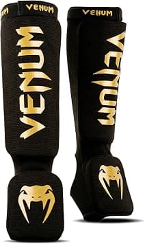 Venum, Kontact Shin Guards, Men's, L, Black/Gold على Amazon.ae - متتبع الأسعار