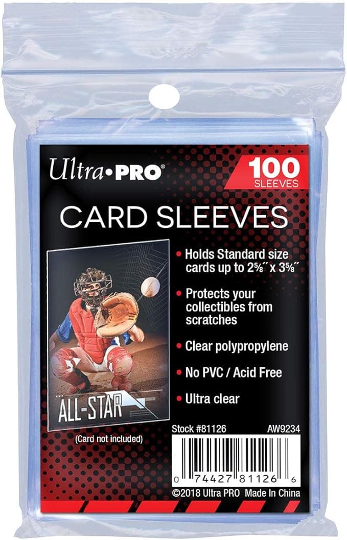 Ultra Pro AW1365 Standard Soft Sleeves 100pk, Clear on Amazon.ae - Price Tracker