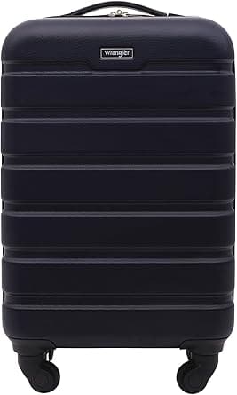 Wrangler 20" Hardside Spinner Carry On Luggage on Amazon.ae - Price Tracker