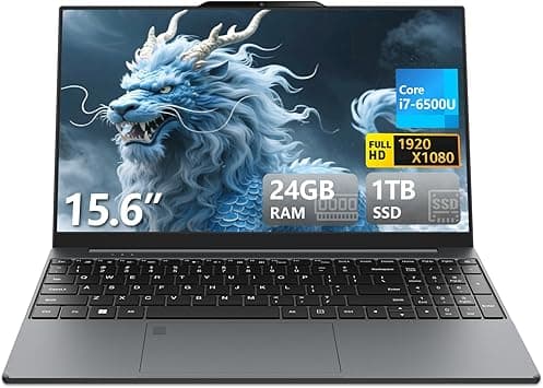 2025 Gaming-Laptop, 15.6 inch Laptop with Core-i7, Laptops 24GB DDR4 1TB SSD, Laptops with Backlit Keyboard, Fingerprint Unlock, Lap top for Student/Work/Business Win 11 Pro, Mini-HDMI TF Port - Amazon.ae Price Tracker
