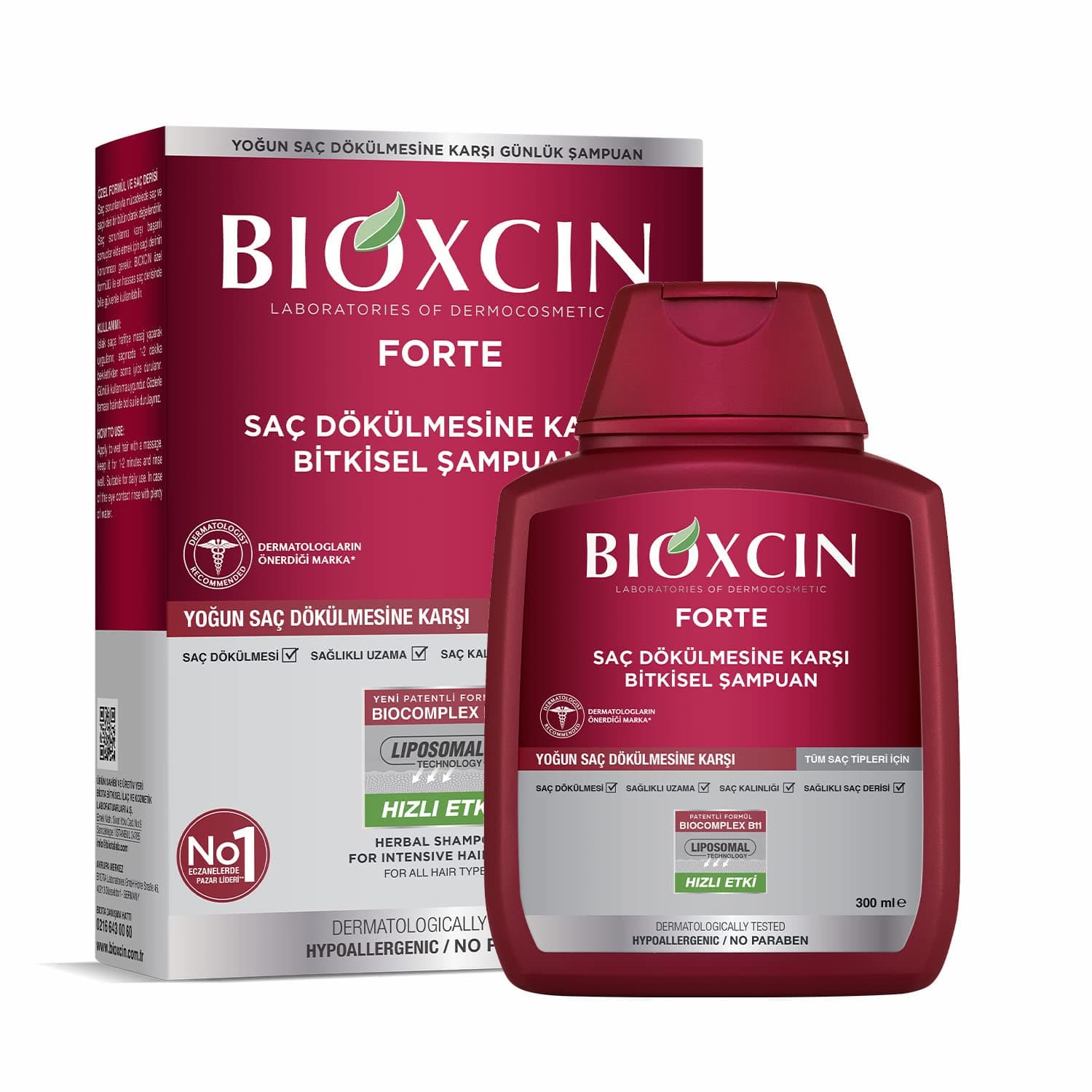 Bioxcin Forte Anti-Hair Loss Herbal Shampoo (1 x 300 ml) on Amazon.ae - Price Tracker
