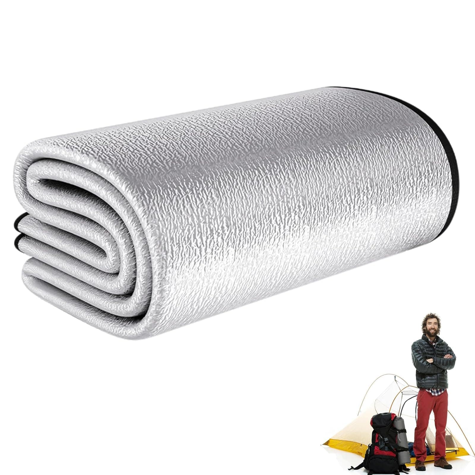 VUCATIN Foldable Camping Blankets with Carry Strap, Extra Large Portable Picnic Mat Waterproof Sandproof Beach Blanket for Outdoor Hiking Camp Park Garden 200x200cm on Amazon.ae - Price Tracker