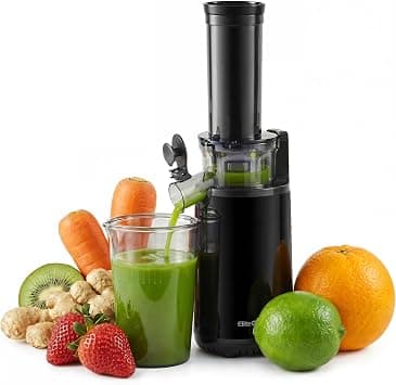 Elite Gourmet - EJX600 compact and small space-saving slow chewing, cold pressed juice extractor, nutrient and vitamin dense, easy to clean on Amazon.ae - Price Tracker