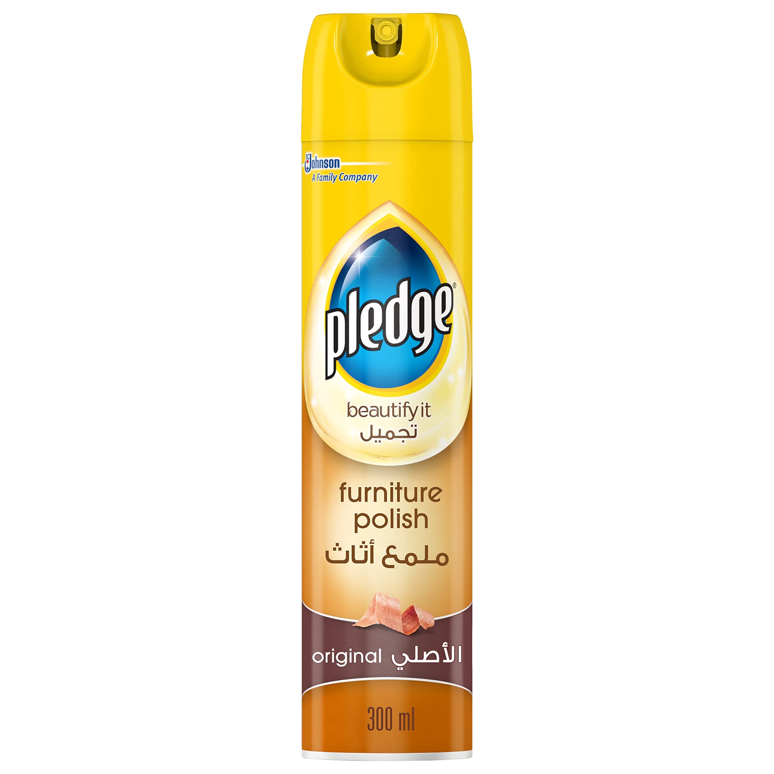 Pledge Beautify It Furniture Polish Spray, Original Scent, 300ml on Amazon.ae - Price Tracker
