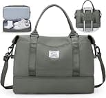 Travel Duffel Bag,Sports Tote Gym Bag,Shoulder Weekender Overnight Bag for Women - Best Deal Finder