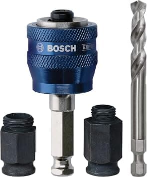 Bosch Professional 4-Piece Power Change Plus Starter Kit Set (for Upgrading to Bosch PowerChange Plus, Accessories for Drill) - متتبع أسعار Amazon.sa