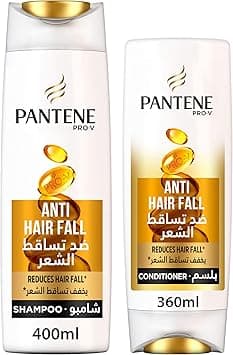 Pantene Pro-V Anti-Hair Fall Shampoo 400 ml + Conditioner 360ml @30% off on Amazon.ae - Price Tracker