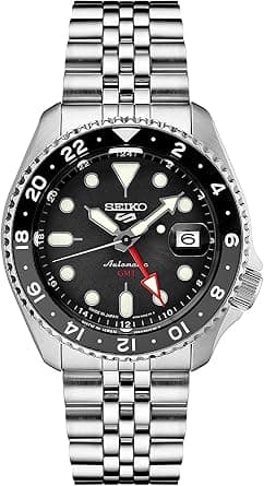 SEIKO Automatic Watch for Men - 5 -Sports - with Date Calendar and Luminous Hands & Markers, 100m Water-Resistant على Amazon.ae - متتبع الأسعار