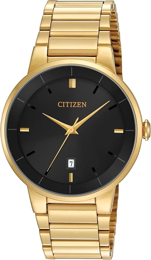 Citizen Men's BI5012-53E Gold Stainless-Steel Quartz Fashion Watch on Amazon.ae - Price Tracker
