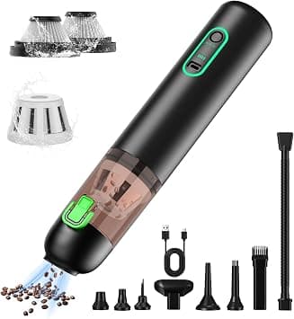 Cordless Handheld Vacuum Cleaner, 4-in-1 Portable Mini Car Vacuum Cleaner - دليلك لأفضل العروض