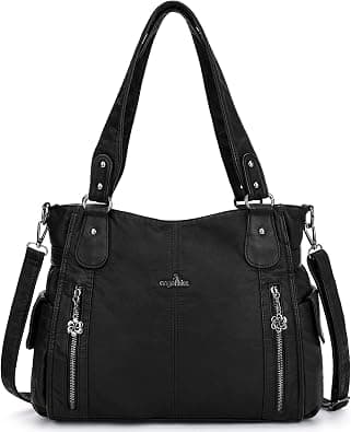 Angel Kiss Handbags for Women Hobo Purse Roomy Casual Shoulder Bags PU Tote Bag Crossbody Bag for Women - متتبع أسعار Amazon.sa