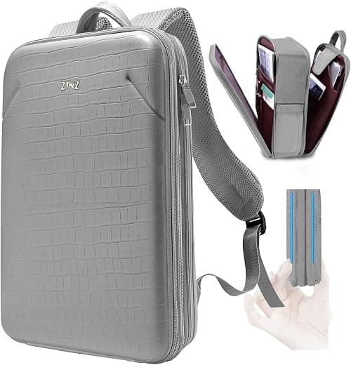 ZINZ Slim & Expandable Laptop Backpack 15 15.6 16 Inch Case, Water Resistant Travel Backpack Compatible with MacBook Pro/Neo 16" 15", Dell XPS 15 16 and Most 15" 15.6" 16" Notebooks on Amazon.ae - Price Tracker