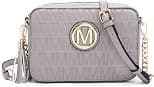 MKP Stylish Lightweight Fashion Crossbody Bag for Women Chic Signature Shoulder Messenger Bag with Tassel Zipper Pocket - Best Deal Finder