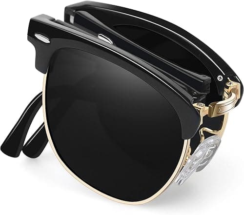 Joopin Semi Rimless Sunglasses for Men Women Polarized UV400 Protection on Amazon - Best Deal Finder
