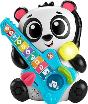 Fisher-Price Baby Learning Toy Link Squad Jam & Count Panda with Music & Lights for Ages 9+ Months, Compatible Only with Link Squad Items - Best Deal Finder