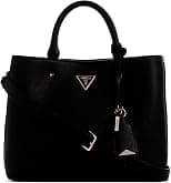 GUESS Womens Meridian Satchel - Girlfriend Handbag (pack of 1) - Best Deal Finder