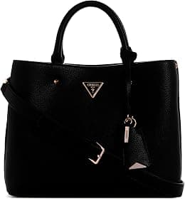 GUESS Womens Meridian Satchel - Girlfriend Handbag (pack of 1) - Best Deal Finder
