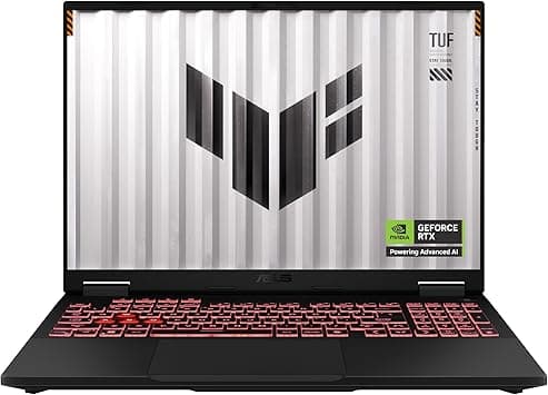 ASUS TUF Gaming A16 (Jaeger Gray) Gaming Laptop | NVIDIA RTX 5050 8GB | AMD Ryzen 7 260 | 16GB RAM | 512GB SSD | 16"FHD+ 165Hz Display | Win11 [FA608UH-G1S825W] on Amazon.ae - Price Tracker