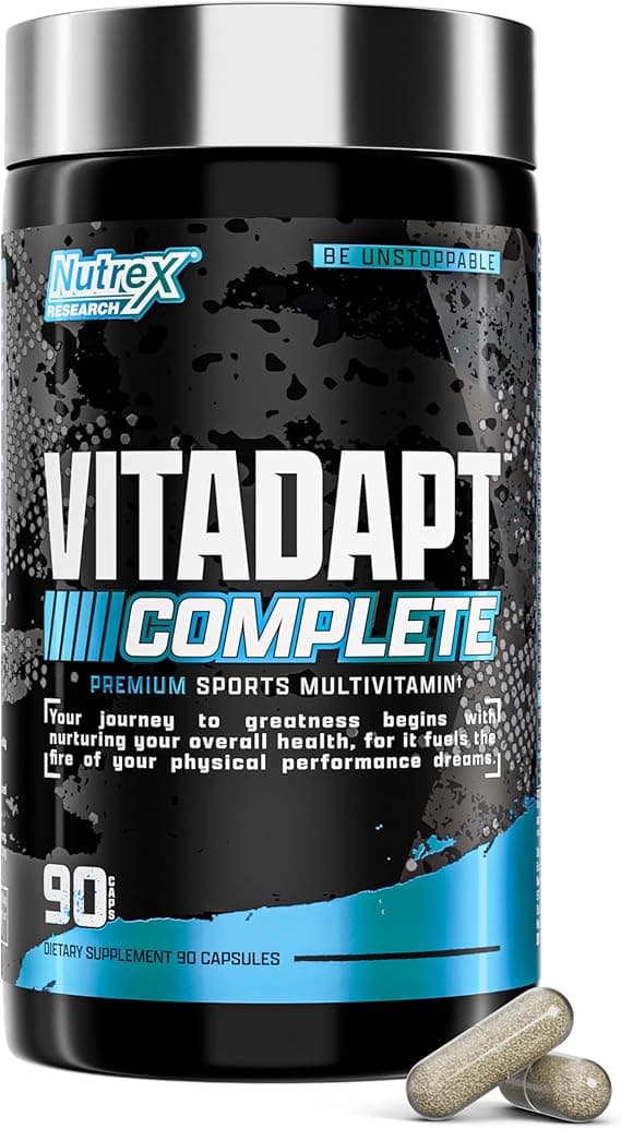 Nutrex Research - Vitadapt Complete Sports Multivitamin for Men and Women (90 Tablets) - 24 Vitamins, Minerals and Adaptogens for Athletes - Women & Mens Multivitamin Daily Gym Supplements Stack on Amazon.ae - Price Tracker