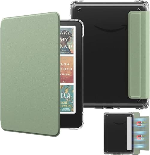 MoKo Magnetic Case for 7" Kindle Paperwhite 12th Gen& Colorsoft, Celadon على Amazon.ae - متتبع الأسعار