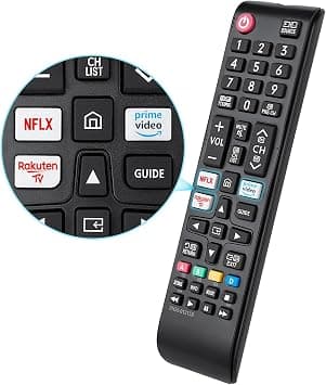BN59-01315B-for-Samsung-Smart-TV-Remote-Control, Universal Replacement for Samsung 4K UHD HDR Crystal QLED UE Series Quantum TVs | for Samsung Crystal QLED UE Series Quantum TV, 3 hotkeys, NO installation needed, ABS materials - متتبع أسعار Amazon.sa