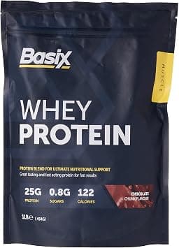 Basix Whey Protein - Chocolate Chunk - 1 Lb - متتبع أسعار Amazon.sa