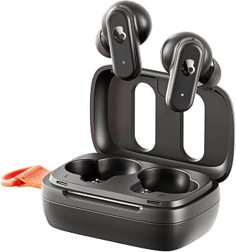 Skullcandy Dime 3 In-Ear Wireless Earbuds, 20Hr Battery, Microphone, Works with iPhone Android and Bluetooth Devices - Black على Amazon.ae - متتبع الأسعار