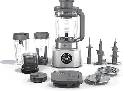 Ninja Foodi Power Blender and Food Processor, Ultimate 5-in-1 Cooking System with XL Smoothie Bowl and Nutrient Extraction Cup, Coffee &amp; Spice Grinder, Recipe Book on Amazon.ae - Price Tracker