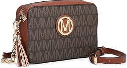 MKP Stylish Lightweight Fashion Crossbody Bag for Women Chic Signature Shoulder Messenger Bag with Tassel Zipper Pocket - Best Deal Finder
