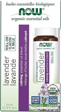 NOW Foods, Certified Organic Lavender Roll-On, 1/3 fl oz (10 ml) on Amazon.ae - Price Tracker
