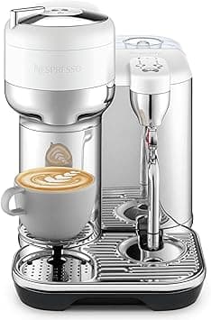 Nespresso - Vertuo Creatista Capsule Coffee Machine with Milk Frother Wand for Cappuccino, Flat White and Espresso By Sage, Sea Salt (‎SVE850BSS4GUK1) - Amazon.ae Price Tracker