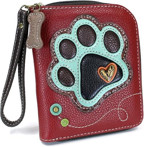 CHALA Zipper Wallet Wristlet 8 Credit Card Slots Durable Faux Leather on Amazon.ae - Price Tracker