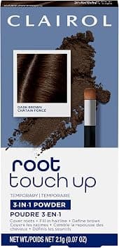 Clairol Root Touch-Up Temporary Concealing Powder, Dark Brown Hair Color, 1 Count on Amazon.ae - Price Tracker