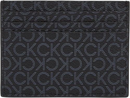 Calvin Klein Classic Mono Cardholder 6Cc Wallets For Men Classic Mono Black Os on Amazon.ae - Price Tracker