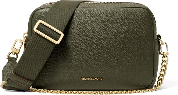 Michael Kors womens Bryant Medium Double Zip Chain Camera Crossbody Bag Bryant Medium Double Zip Chain Camera Crossbody Bag on Amazon.ae - Price Tracker