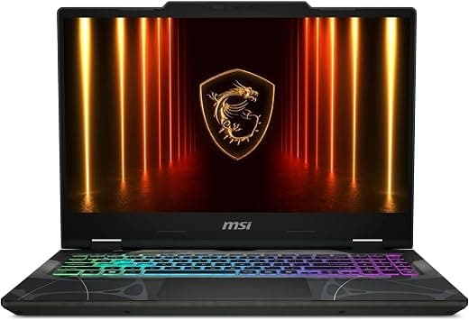 msi 2026 Gaming Laptop | Cyborg 15 | Intel 10-Core 7 240H | NVIDIA GeForce RTX 5070 | 64GB DDR5 | 2TB SSD | 15.6" 1920x1080 144Hz | Win11 Home - Wi-Fi 6E - BT 5.3 - RGB Backlit KB - Black on Amazon.ae - Price Tracker