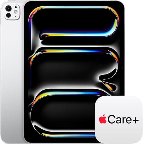 Apple iPad Pro 11-inch (M5) 512GB: Ultra Retina XDR display, Landscape 12MP Front Camera/12MP Back Camera, LiDAR Scanner, Wi-Fi 7 with Apple N1, All-Day Battery Life — Silver With AppleCare on Amazon.ae - Price Tracker