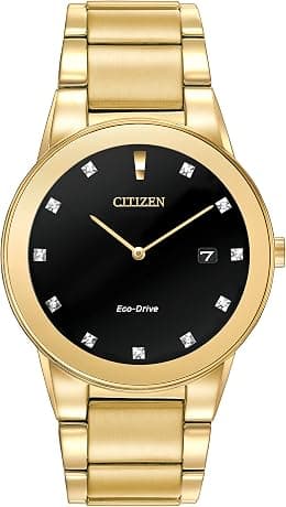 Citizen Eco-Drive Axiom Mens Watch, Stainless Steel - دليلك لأفضل العروض