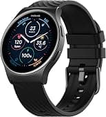 Motorola Moto Watch 120 - Premium Bluetooth Smartwatch with AMOLED Display, 10-Day Battery, Heart Rate & SpO2 Tracking, Fitness & Health Monitoring, Compatible with Android and iPhone - Phantom Black - Best Deal Finder