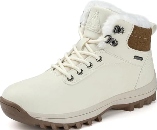 Mishansha Damen Herren Winterschuhe Warm Gefüttert Winterstiefel Wasserdicht Trekking Wanderschuhe Gr.36-48 on Amazon.ae - Price Tracker