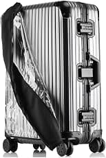 Transparent PVC Suitcase Cover, No Disassembly Required Clear Luggage Protector Suitcase Cover, Waterproof Travel Wrap Luggage Cover Protectors, Luggage Bag for Hard Cover Suitcase - Best Deal Finder