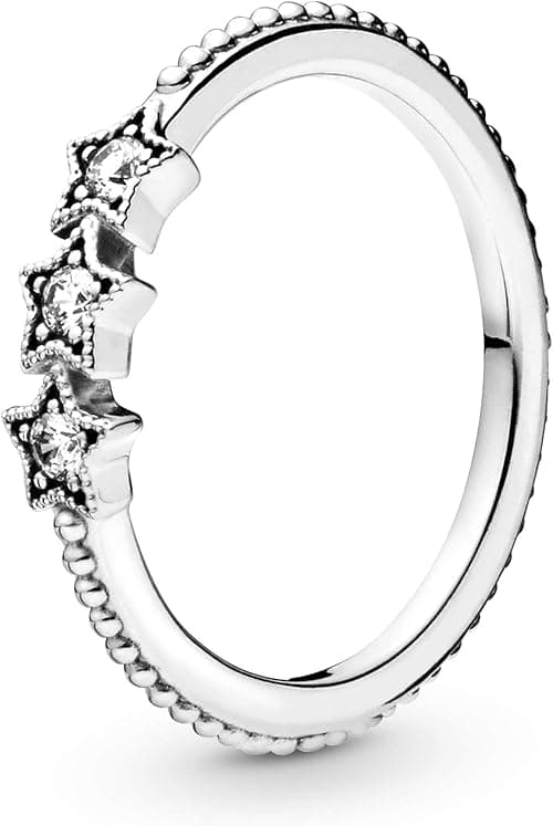 PANDORA Jewelry Celestial Stars Cubic Zirconia Ring in Sterling Silver on Amazon.ae - Price Tracker
