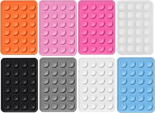 8pcs Silicone Phone Sticky Grip, Suction Phone Case Mount for iPhone and Android, Hands-Free Sticky Cell Phone Grip, Mobile Fidget Mirror Holder for Selfies and Videos (Multicolor) on Amazon.ae - Price Tracker