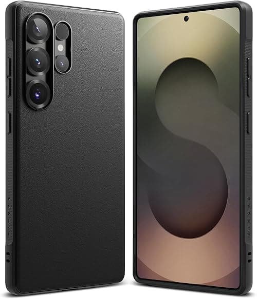 Ringke Onyx Compatible with Samsung Galaxy S25 Ultra 5G Case (2025), Rugged Shockproof Non-Slip TPU Slim Thin Phone Cover - Black on Amazon.ae - Price Tracker
